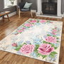 Conceptum Els1809 Alfombra de Pasillo de Terciopelo Multicolor 100 x 200 cm
